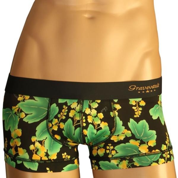 グレイブボールト ボクサーパンツ GRAVEVAULT 蔦 ローライズボクサー S,M,L