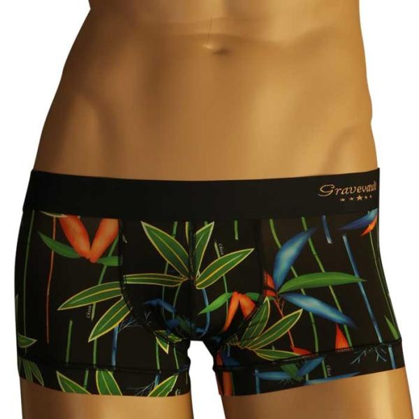 グレイブボールト ボクサーパンツ GRAVEVAULT 千總 笹 ローライズボクサー S,M,L