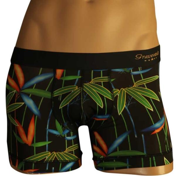 グレイブボールト ボクサーパンツ GRAVEVAULT 千總 笹 ショートボクサー S,M,L