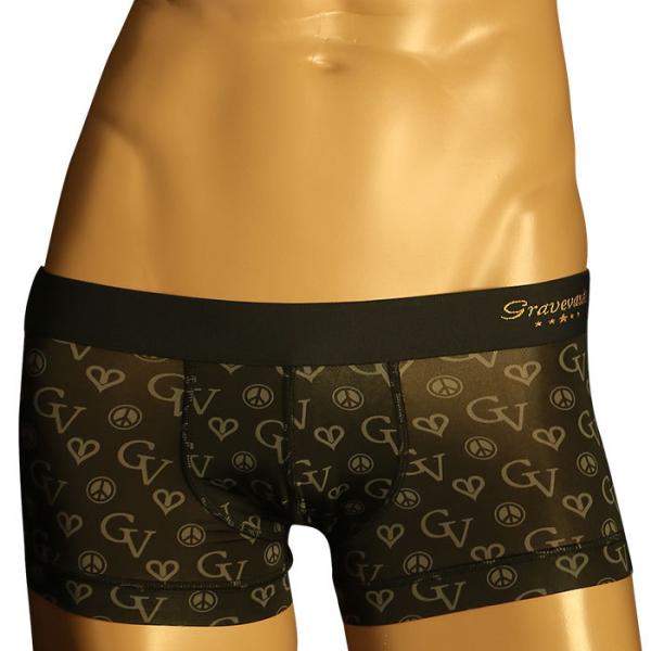 グレイブボールト ボクサー GRAVEVAULT MONOGRAM ローライズボクサー S,M,L