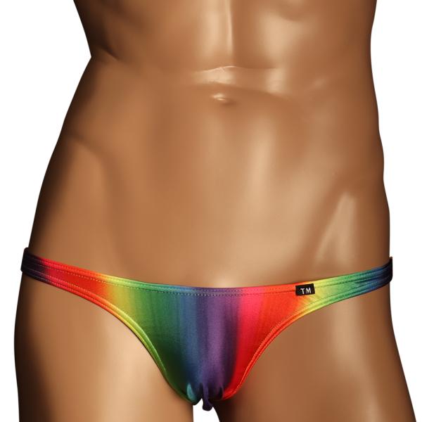 メンズビキニ TM WET素材 Bulge Style ハイレグ ハーフバックブリーフ M,L