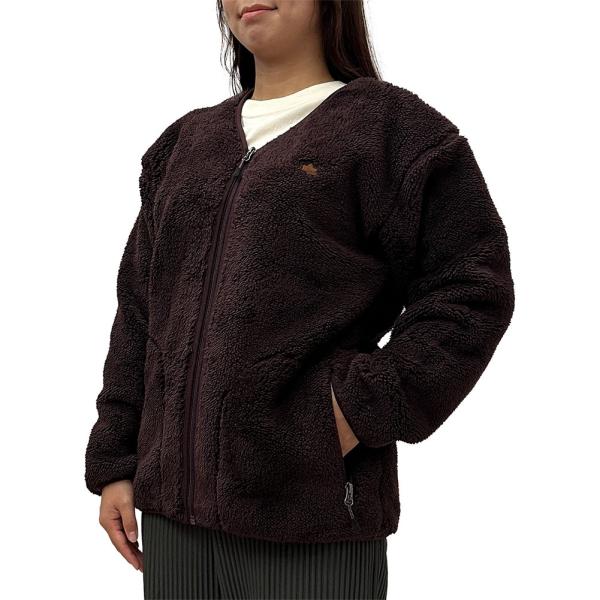 ロゴスパーク(LOGOS park) レディース 23AW シャギーボアxフリース ボンディング ノ...