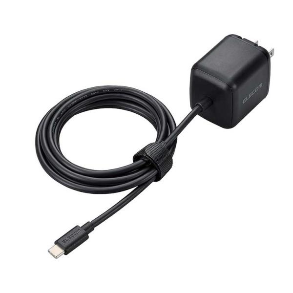 USB Type-C 充電器 PD 65W PPS対応 ケーブル 一体型 2m 折りたたみプラグ 小...