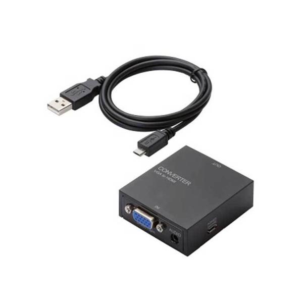 エレコム アップスキャンコンバーター 3.5φ ＶGA-HDMI HDMI1.3 ELECOM