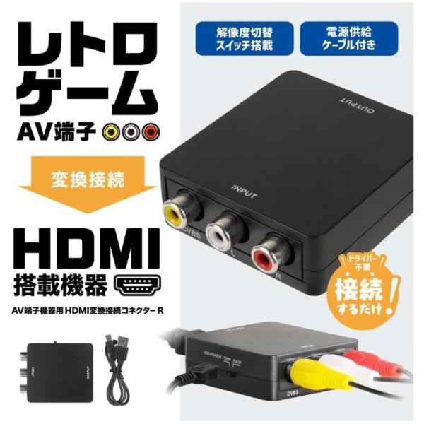 AV接続端子用　HDMI接続端子コネクター R  ANS-H149 アンサー ANSWER