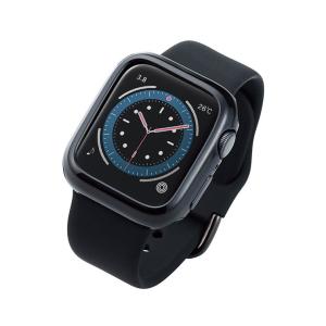 エレコム ELECOM アップルウォッチ カバー Apple Watch SE 44mm ゴリラ 