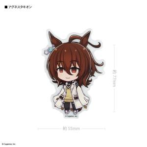 スマートフォン キャラスタムステッカー BIG ウマ娘 プリティーダービー アグネスタキオン アクリルステッカー シール カスタム デコ かわいい 可愛い キャラ