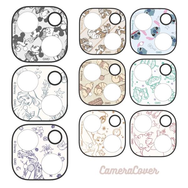 ディズニー キャラクター デザイン iPhone15 iPhone15Plus カメラ カバー 保護...
