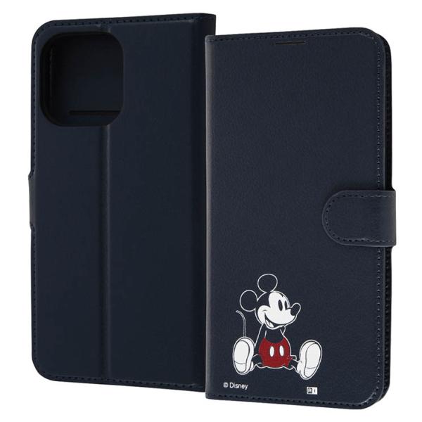 iPhone 14 Pro Max 手帳型 ケース ディズニー ミッキー マウス おすわり スマホ ...