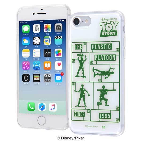 iPhone SE(第2世代) 8 7 TPUケース+背面パネル ディズニー トイストーリー カバー...