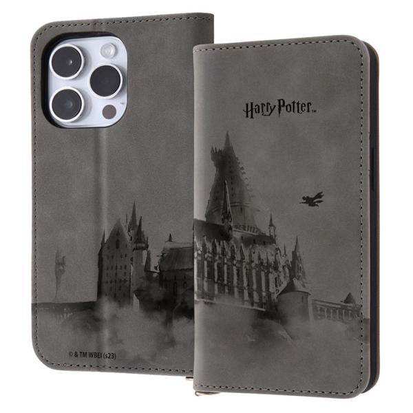 iPhone 14 Pro 手帳型ケース ハリーポッター ホグワーツ キャラクター グッズ PUレザ...