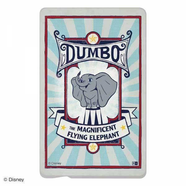 ICカードステッカー ディズニー ダンボ レトロ シール デコ 個人情報保護 貼り直し簡単 通勤 通...