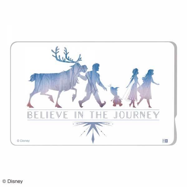 ICカードステッカー ディズニー アナと雪の女王 シール suica 簡単 個人情報 保護 貼り直し...