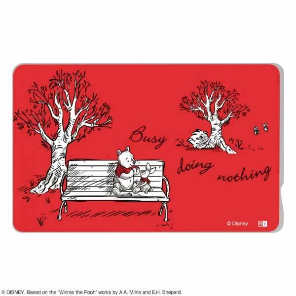 ICカードステッカー ディズニー プーと大人になった僕 シール 個人情報 保護 貼り直し 通勤 通学...