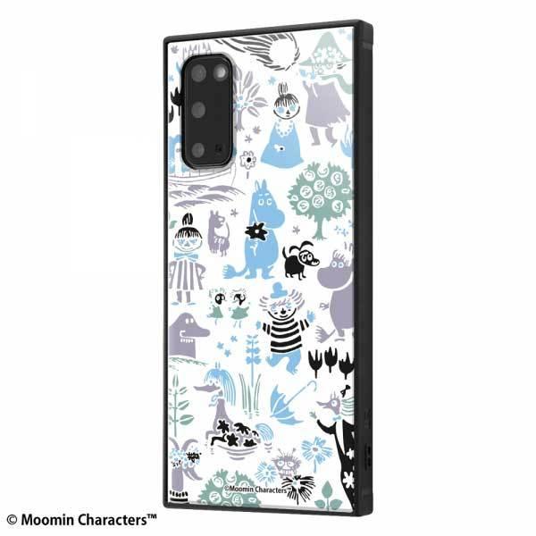 Galaxy S20 5G 耐衝撃ケース ムーミン パターン カバー 四角 スクエア 保護 可愛い ...