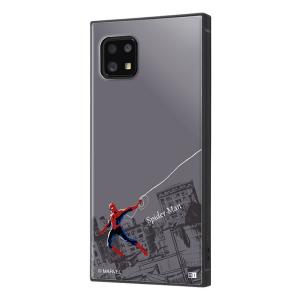 AQUOS sense6  ケース マーベル スパイダーマン_2 耐衝撃 カバー ハイブリッド 四角 スクエア かわいい 可愛い おしゃれ オシャレ シンプル キャラ イングレム