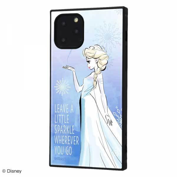 iPhone 11Pro 耐衝撃ケース ディズニー アナと雪の女王 ハイブリッドカバー KAKU ス...