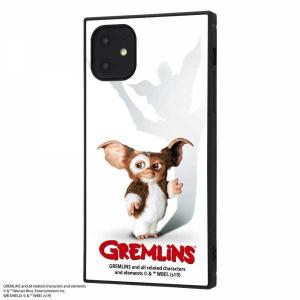 iPhone 11 耐衝撃ケース グレムリン GREMLINS ハイブリッドカバー KAKU スクエア 四角 キャラ おしゃれ カッコイイ イングレム IQ-WP21K3TB-GR006