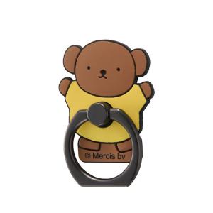 スマートフォン スマホリング ミッフィー ばんざいボリス 落下防止 スタンド マルチリング かわいい 可愛い おしゃれ シンプル キャラ イングレム