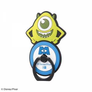 スマホリング モンスターズインク ピクサー キャラクター スマホ リングホルダー バンカーリング スマートフォン用リング モンスターズ インク マイク Is Dsbkr Mi001 ケース フィルムのwhitebang 通販 Yahoo ショッピング