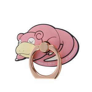 スマートフォン スマホリング ポケモン すやすやヤドン やわらかリング 落下防止 スタンド かわいい 可愛い おしゃれ おしゃれ キャラ イングレム