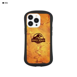 ジュラシック ワールド iPhone 13 Pro 対応 ハイブリッドクリアケース 琥珀
