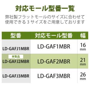 配線カバー モール 接続ユニット ストレート ...の詳細画像1