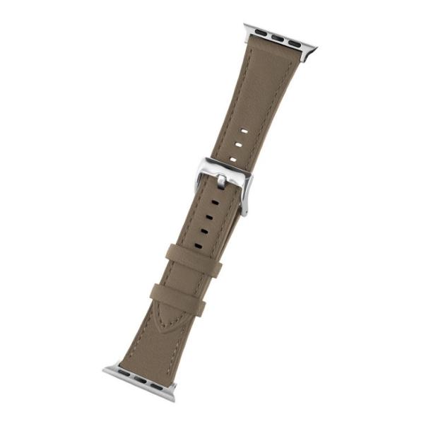AppleWatch ベルト 38/40/41/42mm グレージュ バンド ニュアンスカラーレザー...