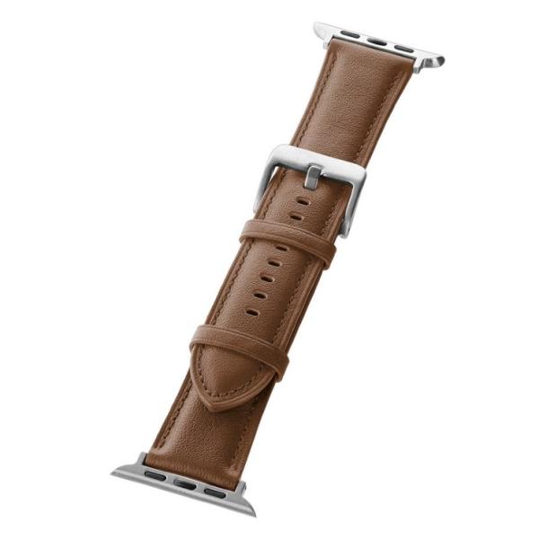 AppleWatch ベルト 42(Series 1,2,3)/44/45/46/49mm ブラウン...