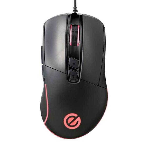 エレコム ゲーミングマウス 有線 USB 5ボタン 光学式 高耐久 FPS PS5 eスポーツ ブラ...