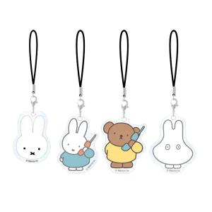 ミッフィー ストラップ スマホ モバイル アクリル キャラクター グッズ ボリス おばけごっこ フェイス 顔 miffy チャーム