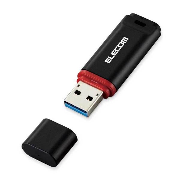 エレコム USBメモリ USB3.1（Gen1） データ復旧サービス付 16GB キャップ式 1年（...