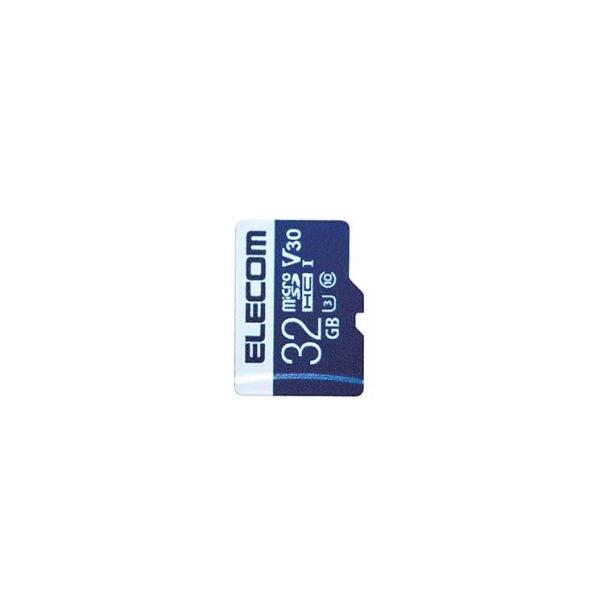 エレコム マイクロSD カード 32GB UHS-I 高速データ転送 SD変換アダプタ付 データ復旧...