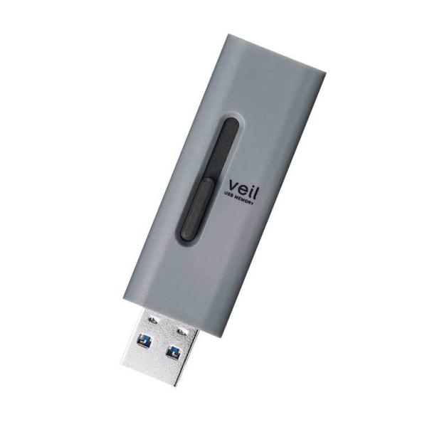 エレコム USBメモリ 32GB USB3.2（Gen1） 高速データ転送 スライド式 キャップなし...