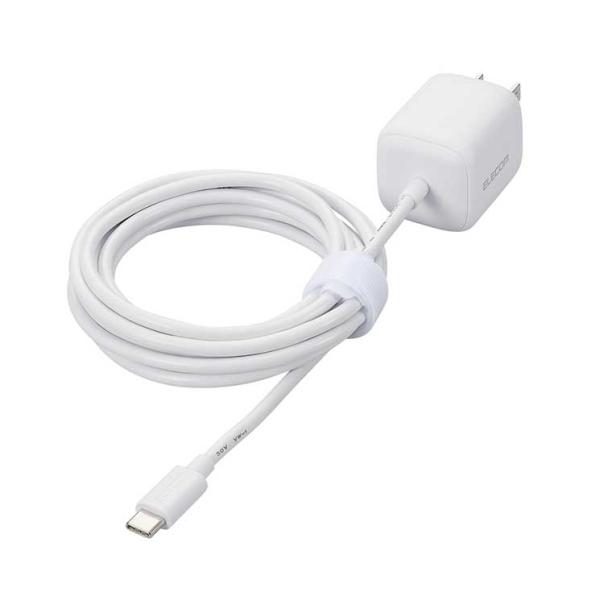 USB Type-C 充電器 PD PPS 30W Type C ケーブル 一体 2.5m 【 Ma...