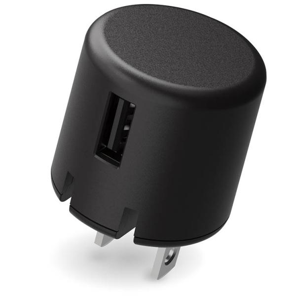 エレコム スマホ充電器 AC充電器 USB-Aメス 1ポート 1.0A出力 コンパクト ブラック E...