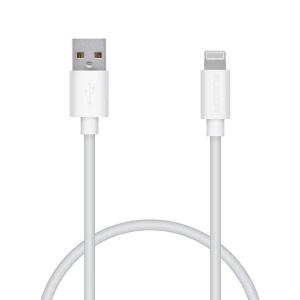 エレコム iPhoneケーブル ライトニングケーブル 50cm iPad iPod データ通信 充電 USB-A Lightning ホワイト RoHS指令準拠(10物質) MPA-UAL05WH
