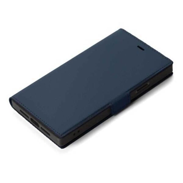 iPhone 11Pro ケース ネイビー 2WAY カバー 手帳 背面ケース 耐衝撃 スタンド カ...
