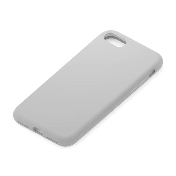 iPhone SE 第3世代 第2世代 8 7 ケース グレー ＭagSafe対応 抗菌スリムシリコ...