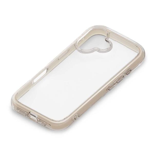 iPhone16 エアクッションケース モカ  PG-24APTA02BE