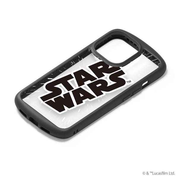 iPhone 13 Pro ケース STARWARS ロゴ カバー クリア 透明 耐衝撃 耐振動 T...