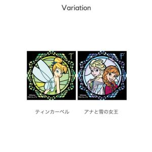 ディズニー プリンセス ステッカー シール ステンドグラス