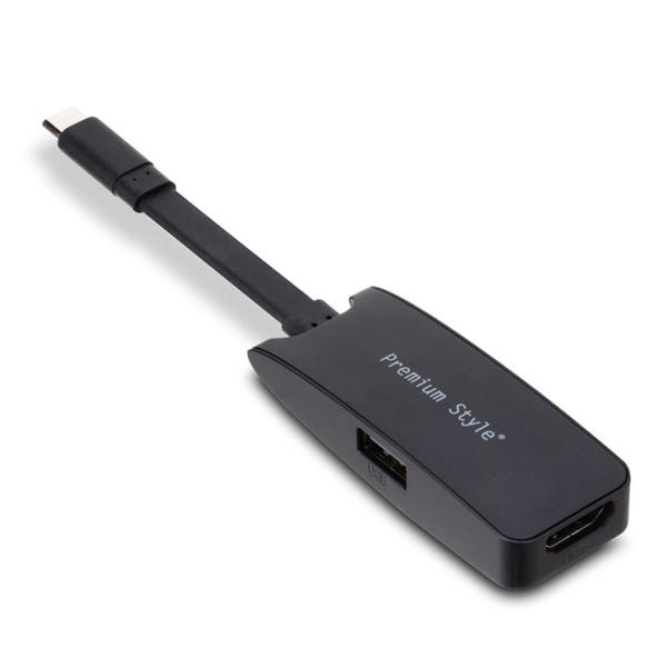 画面共有 ケーブル 変換 ミラーリングアダプタ HDMI USB Type-C Type-A 画面 ...