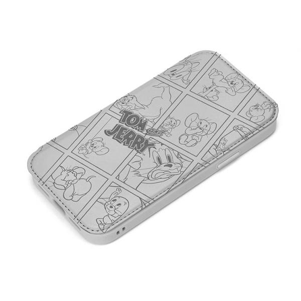 iPhone 14 Pro 手帳型 トム と ジェリー カバー おしゃれ かわいい カード ポケット...
