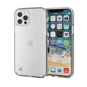 エレコム iPhone12 iPhone12 Pro ケース カバー 耐衝撃 TPU 透明 ストラッ...