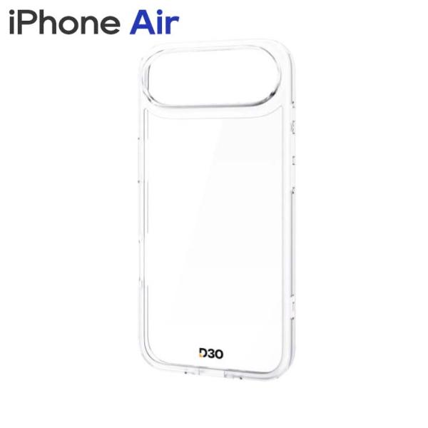 iPhoneAir ケース ハイブリッド カバー D3O(R) 超衝撃保護 磁気吸着対応メタルステッ...