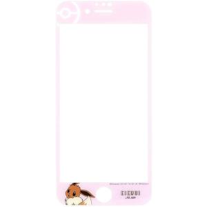 iPhone SE 第3世代 第2世代 8 7 6s 6 液晶画面保護ガラスフィルム ポケモン イーブイ スクリーン 高透明 ディスプレイ保護 9H 可愛い かわいい キャラ