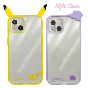 ポケモン iPhone15 iPhone14 iPhone13 ケース クリア カラー スケルトン デコ フレーム キャラクター グッズ 透明｜cross-road