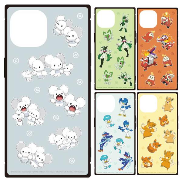 ポケモン iPhone15 iPhone14 iPhone13 ケース Pokemon ニャオハ ホ...