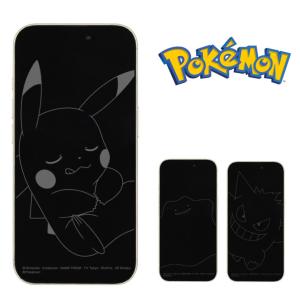 ポケモン iPhone用ガラスフィルム